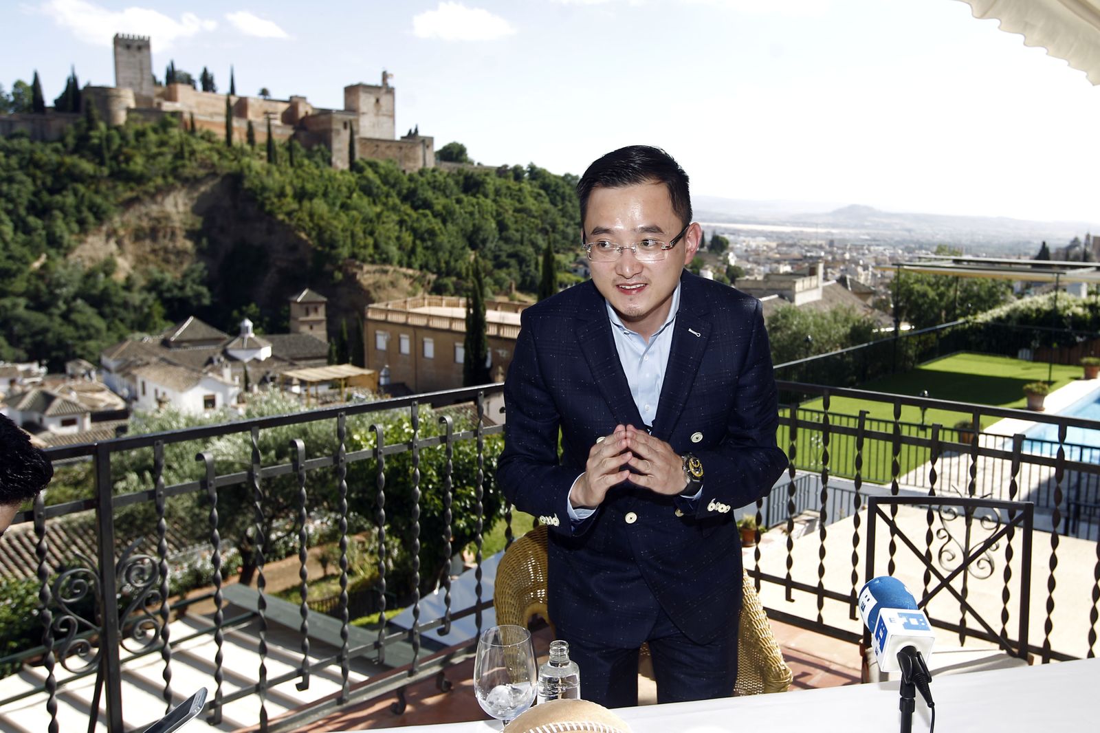 Jiang Lizhang es el máximo dirigente del conjunto rojiblanco.