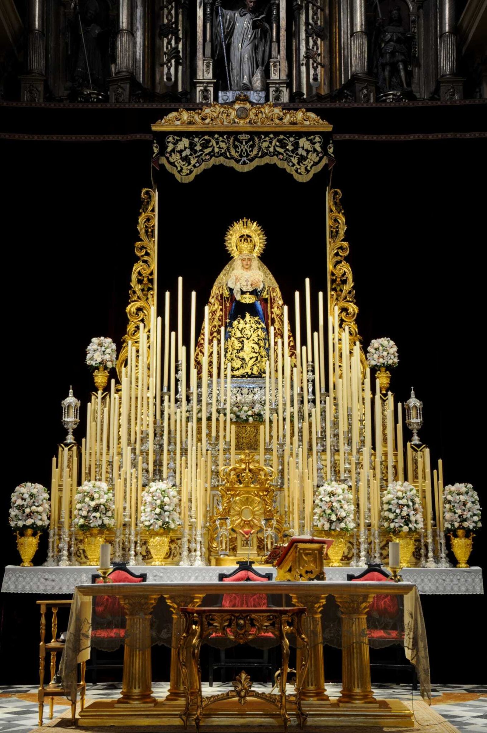 Altar especial para el solemne triduo extraordinario