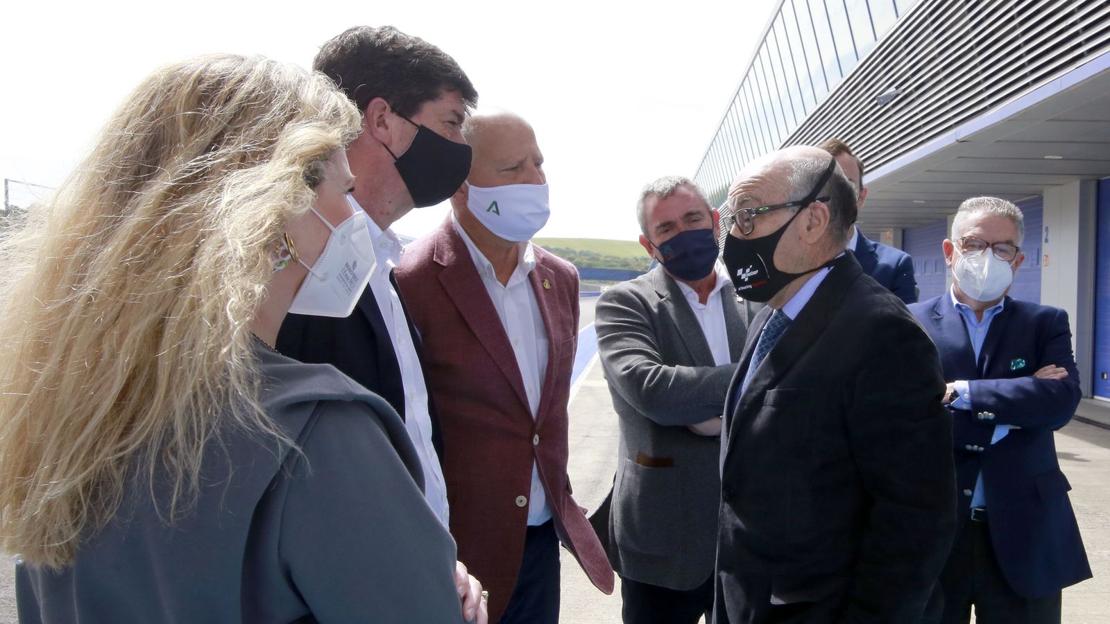Presentación del G.P. de España en el Circuito de Jerez - Ángel Nieto