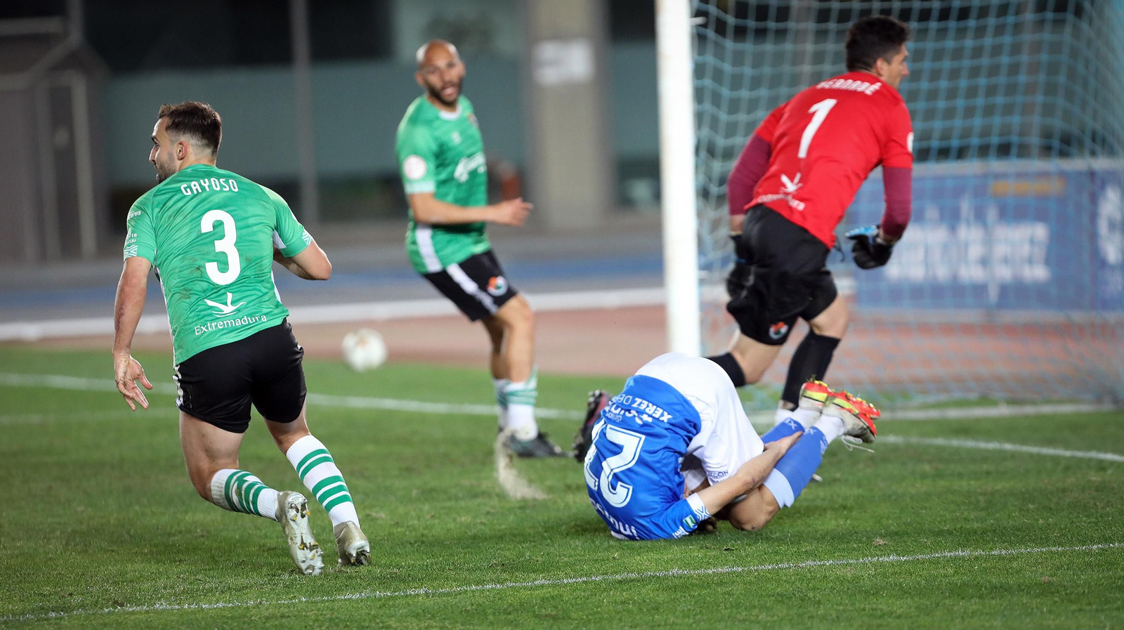 Xerez DFC- Cacereño (1-0)