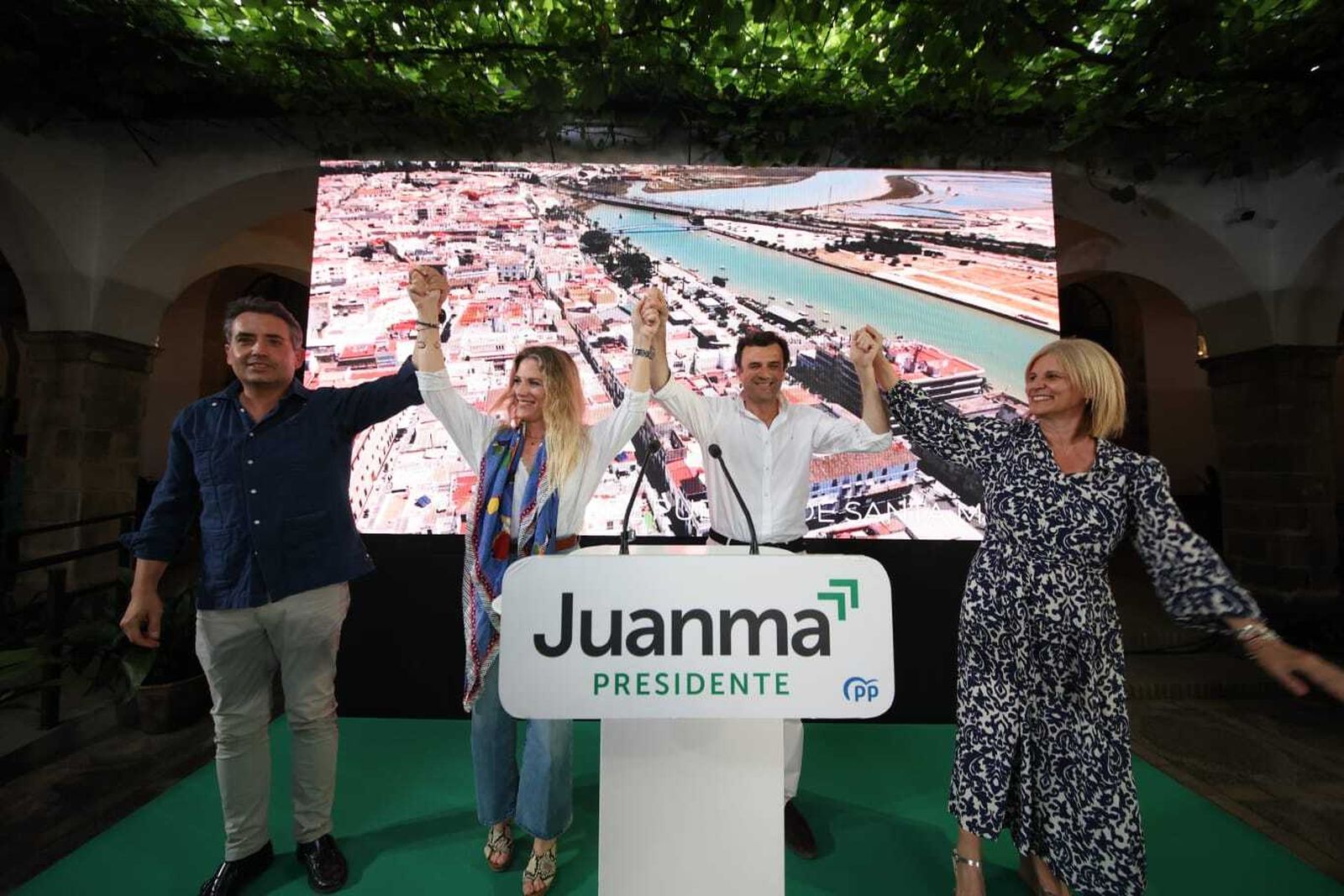 Antonio Saldaña, Ana Mestre, Bruno García y María José García-Pelayo.