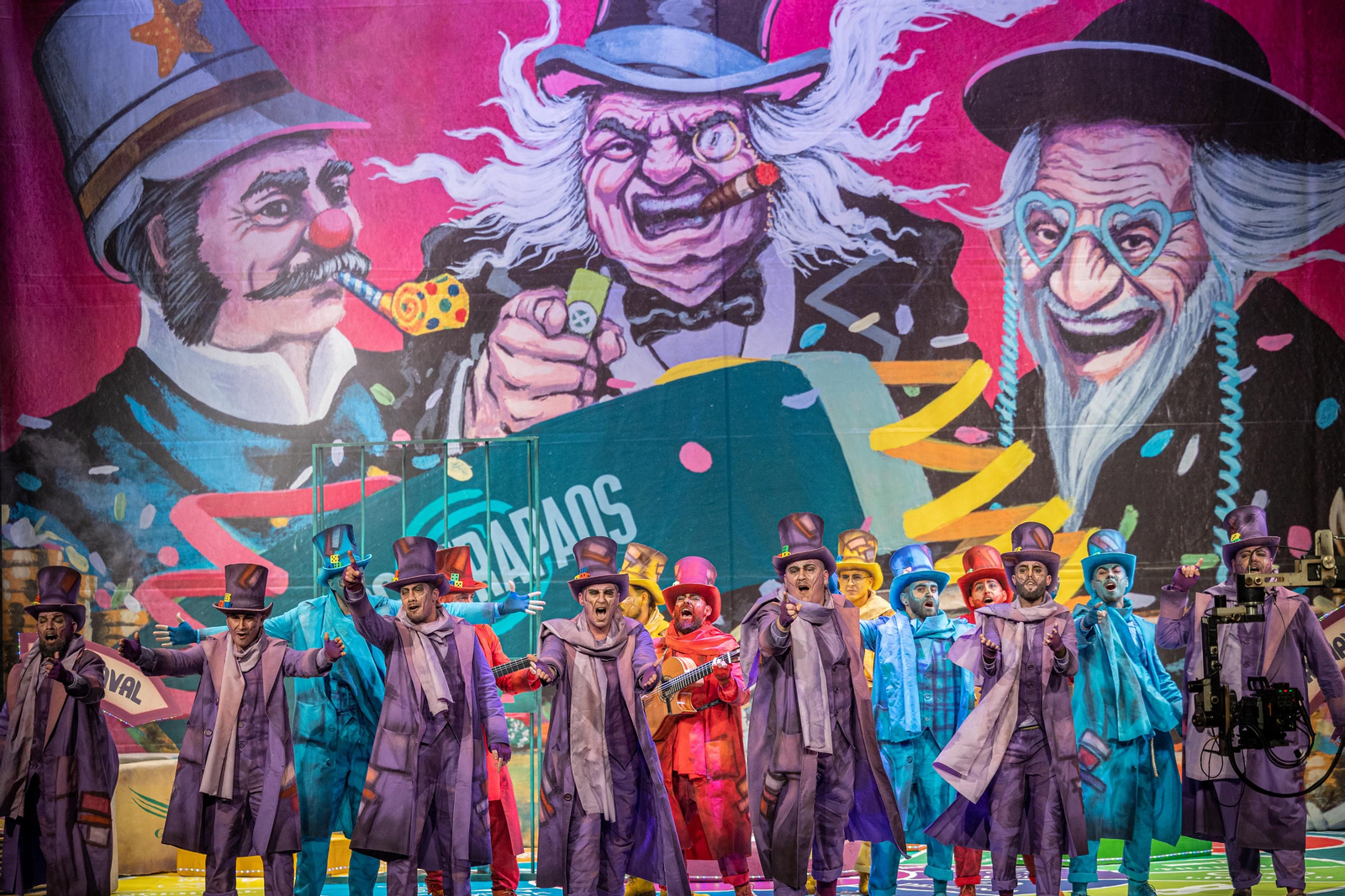 Comparsa 'Los atrapaos'