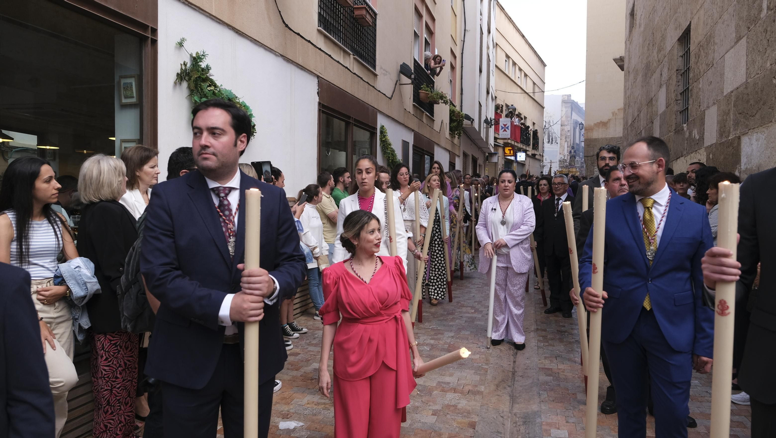 Imágenes de la salida extraordinaria de Jesús Cautivo de Medinaceli, por su 75 aniversario, Almería