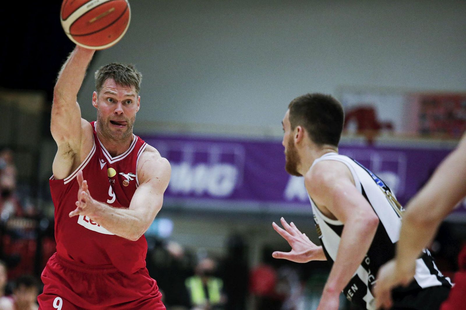 Jon Stefansson, en su último partido.