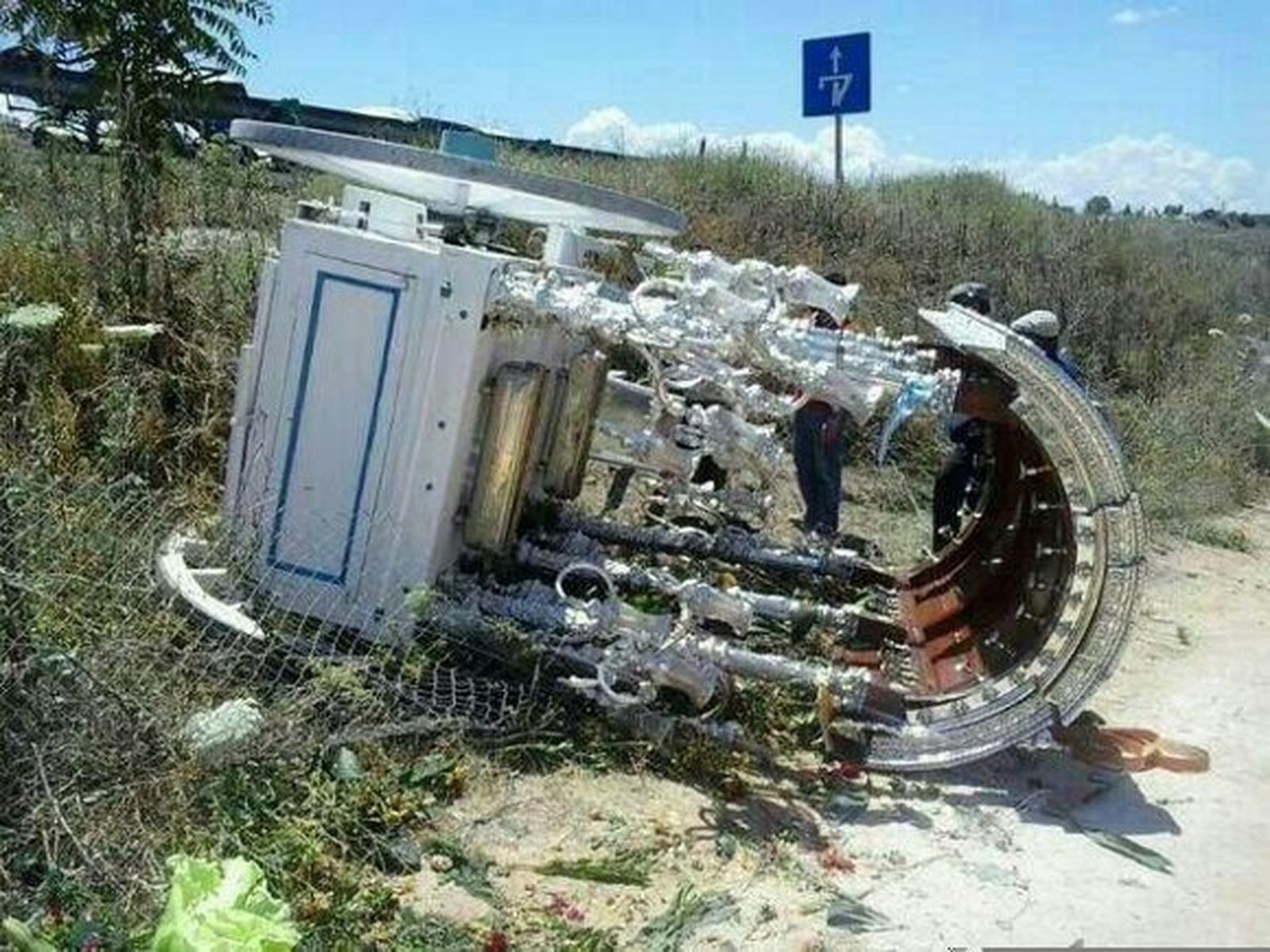 Accidente del Simpecado de la hermandad de Osuna en la A-92