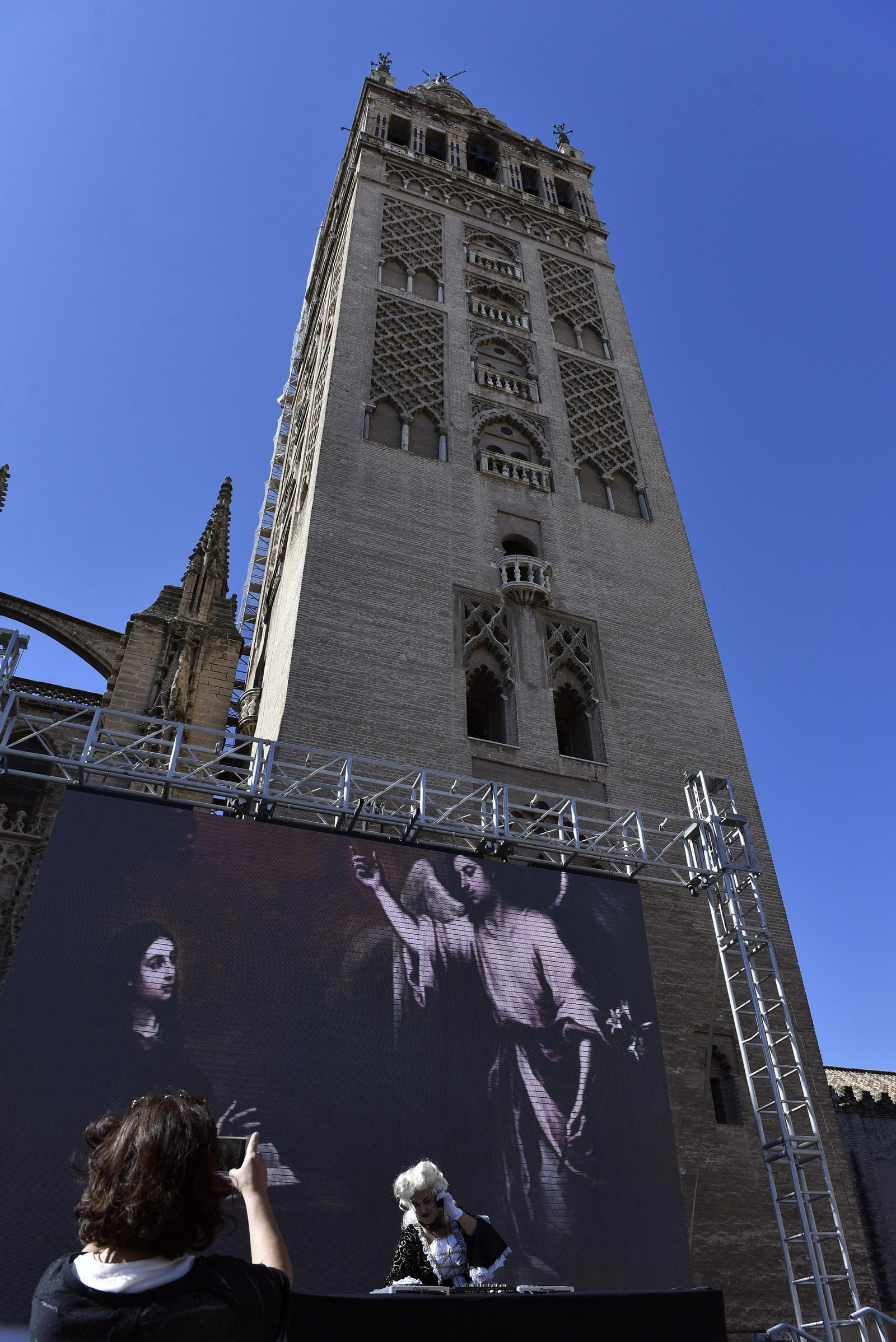Las imágenes de la presentación de Sevilla como Mejor destino turístico 2018