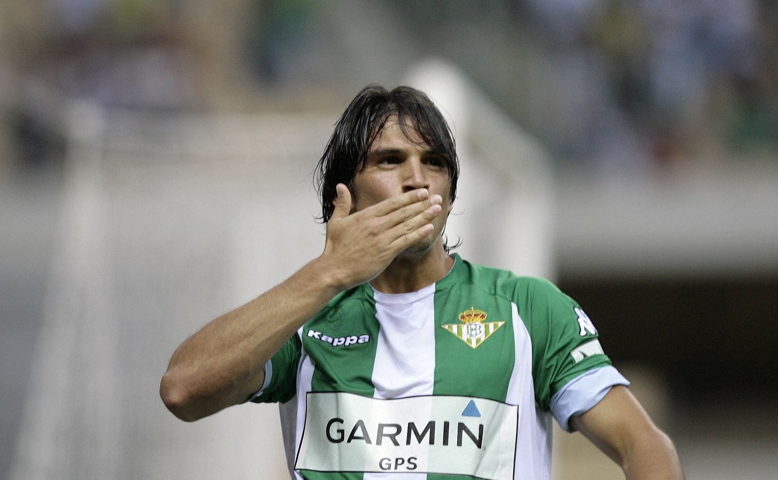 Mark González durante su etapa en el Betis.