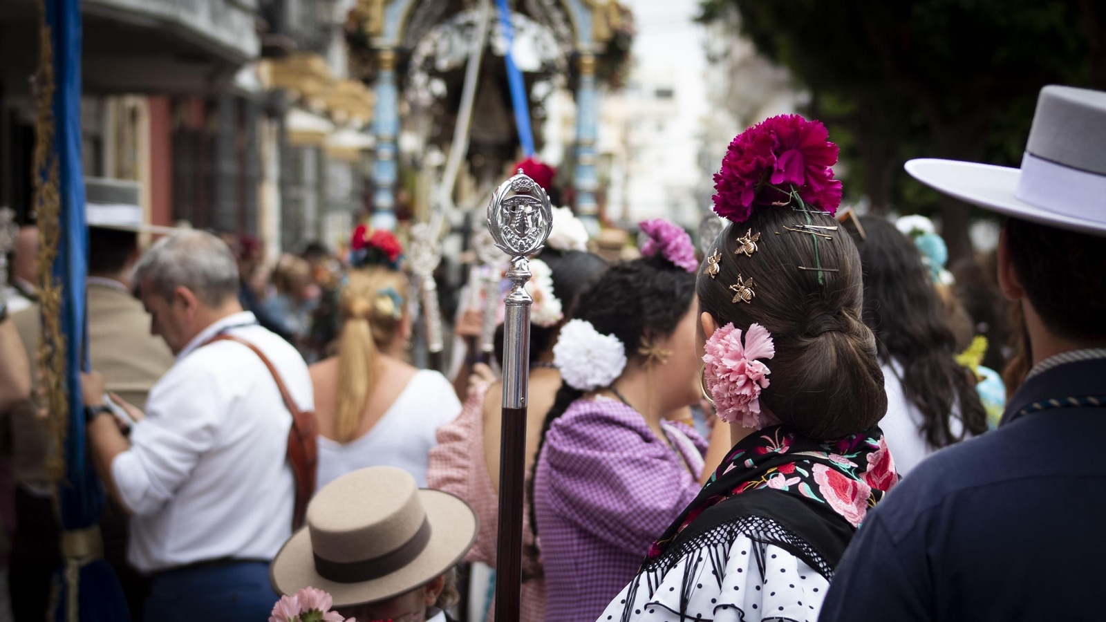 Romería del Rocío: las imágenes de la salida de la hermandad de San Fernando
