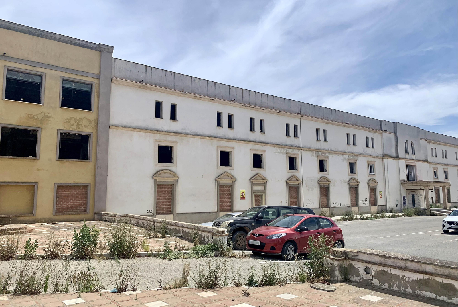 Zona en la que se levantará la futura residencia. Zona en la que se levantará la futura residencia.