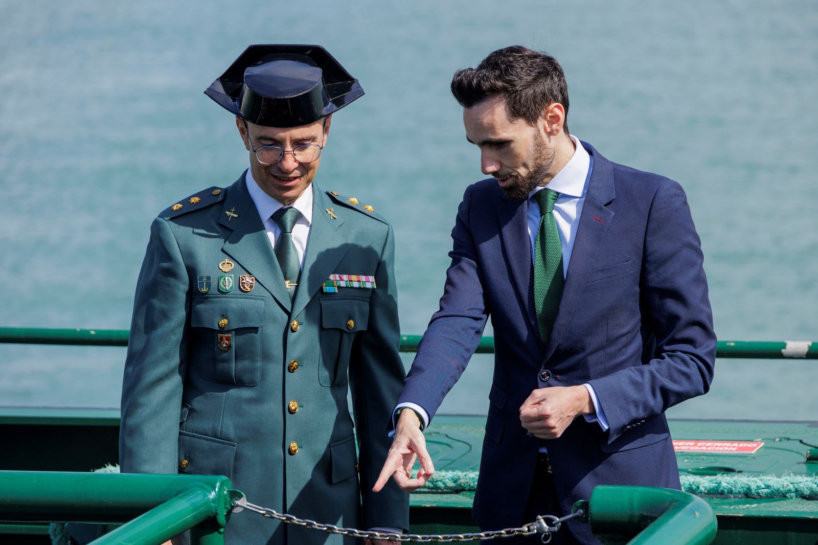 Inauguración de la Escuela de Servicio Marítimo de la Guardia Civil.