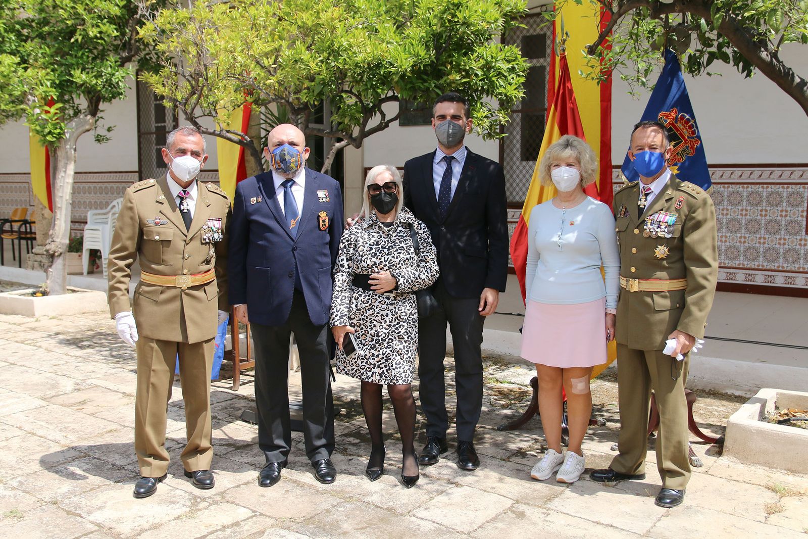Fotogalería del acto de la Hermandad de Veteranos de Fuerzas Armadas y Guardia Civil