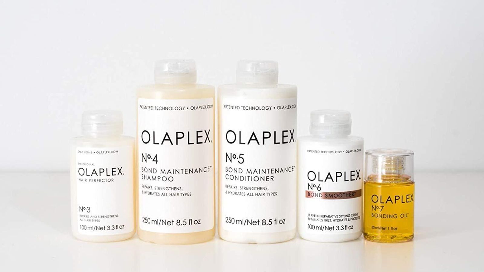 Maxi-Set de cuidado capilar de Olaplex.