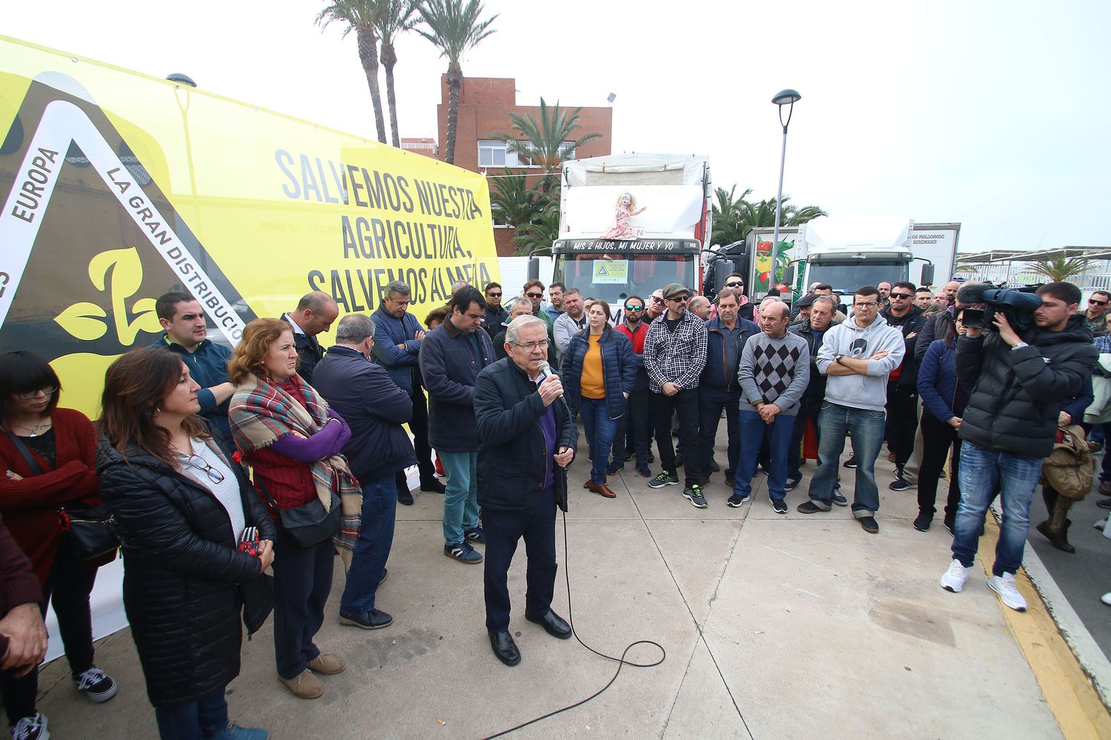 Fotogalería de la manifestación de agricultores