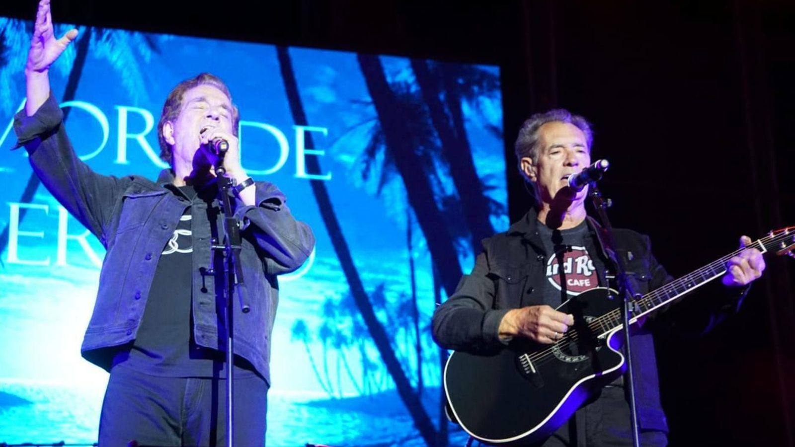 El Dúo Dinámico, en uno de sus últimos conciertos.