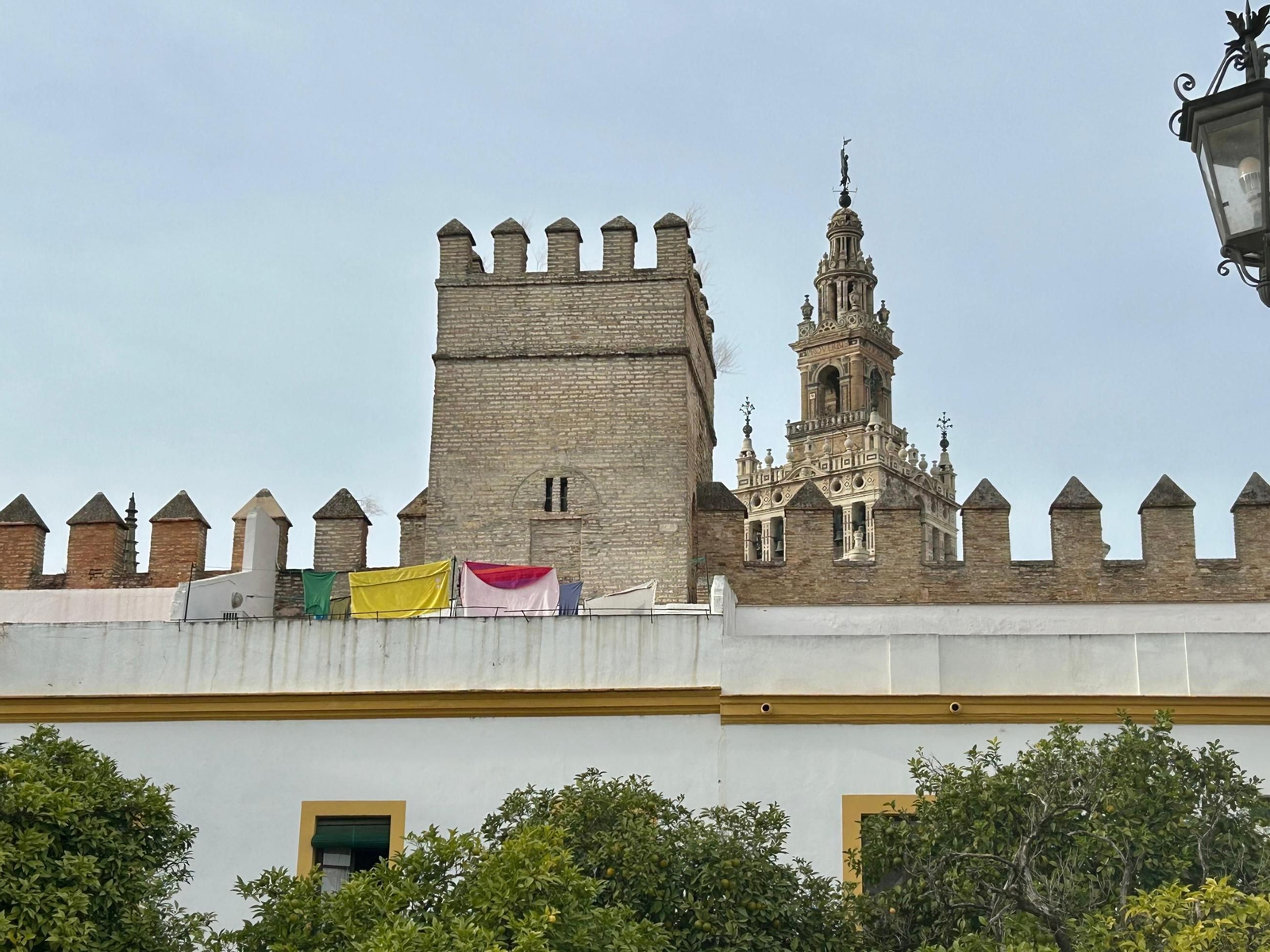 El Patio de Banderas, en la tarde del pasado sábado.