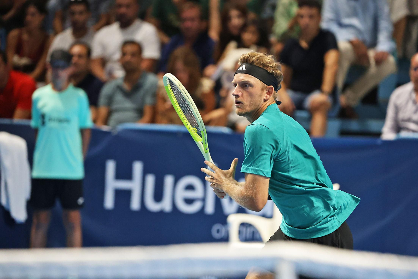 Imágenes de la final masculina de la Copa del Rey de tenis entre Daniil Medvedev y Alejandro Davidovich