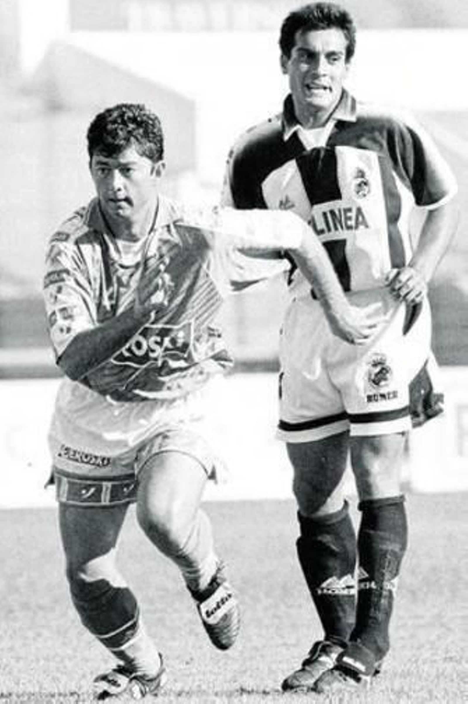 Ahumada corre a Raúl Procopio en el Balona-Cacereño de la 1999-00.