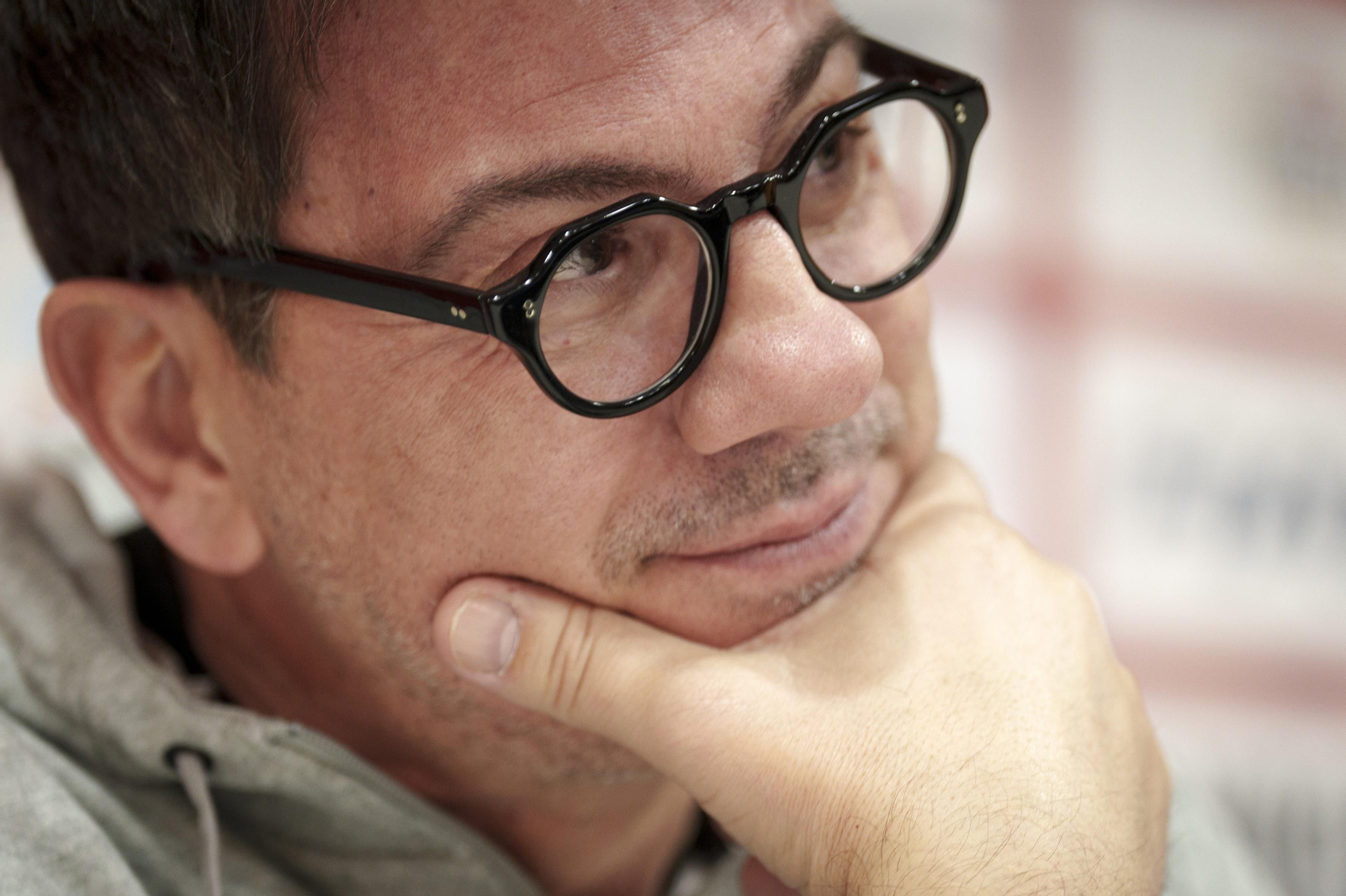 Katsikaris, en su presentación con Girona