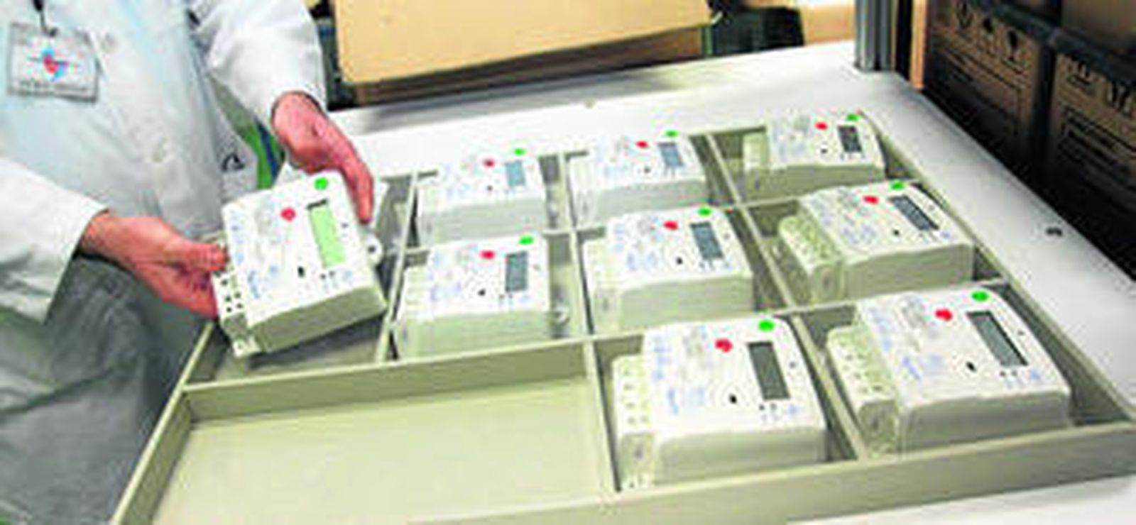 Contadores inteligentes diseñados por la empresa malagueña Sogecam.