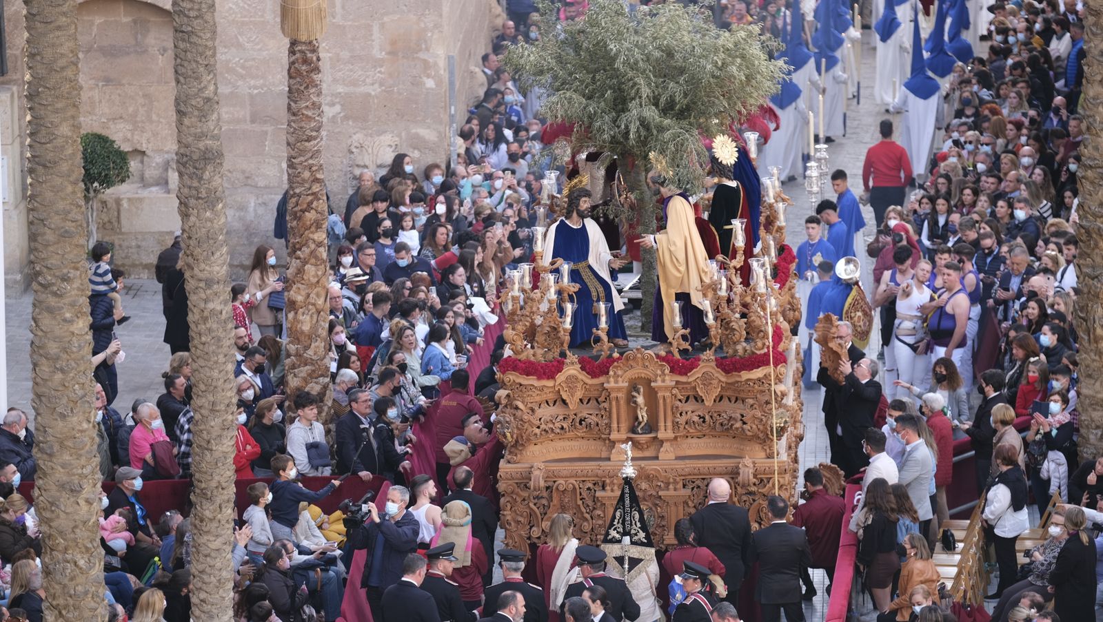 Procesión de Prendimiento en Almería, en imágenes