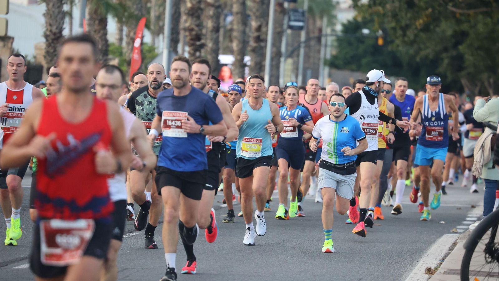 Las mejores fotos de la Maratón de Málaga 2024