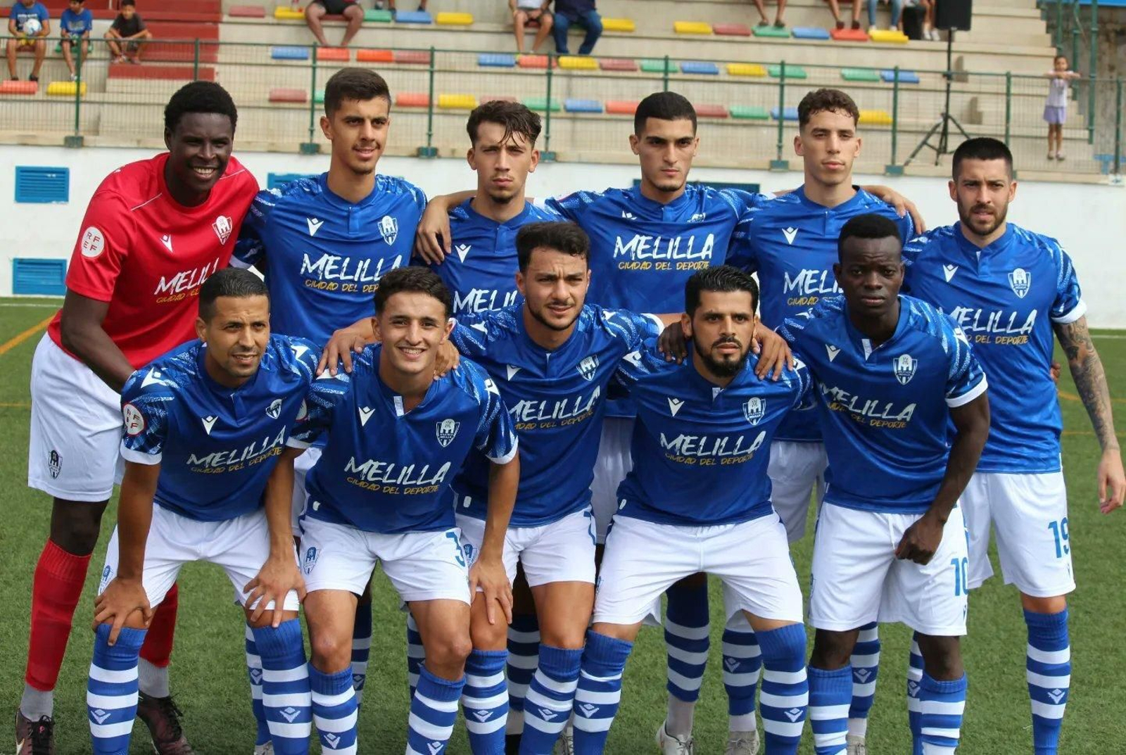Un once del Atlético Melilla