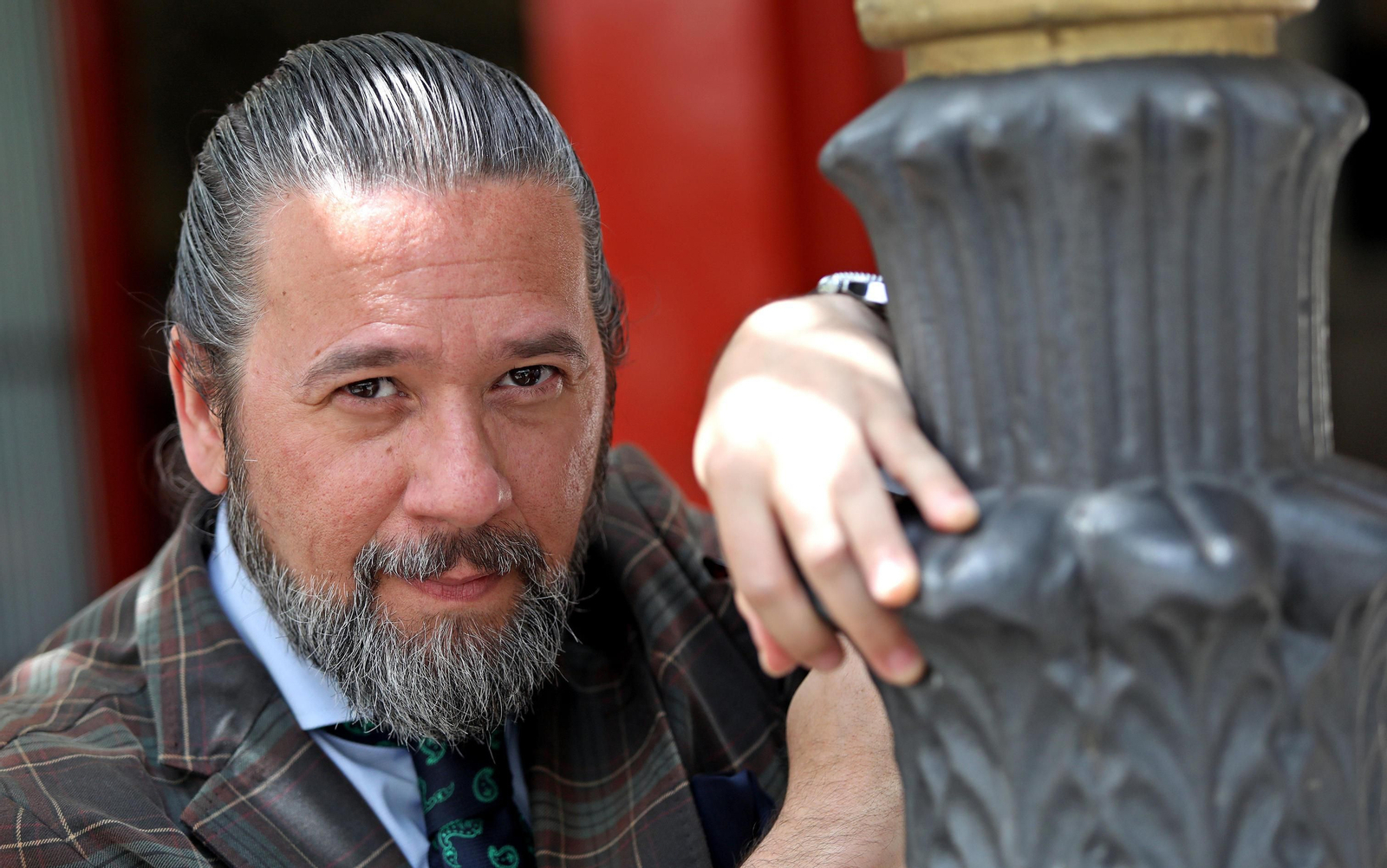 José Gálvez, posando para Diario de Jerez.