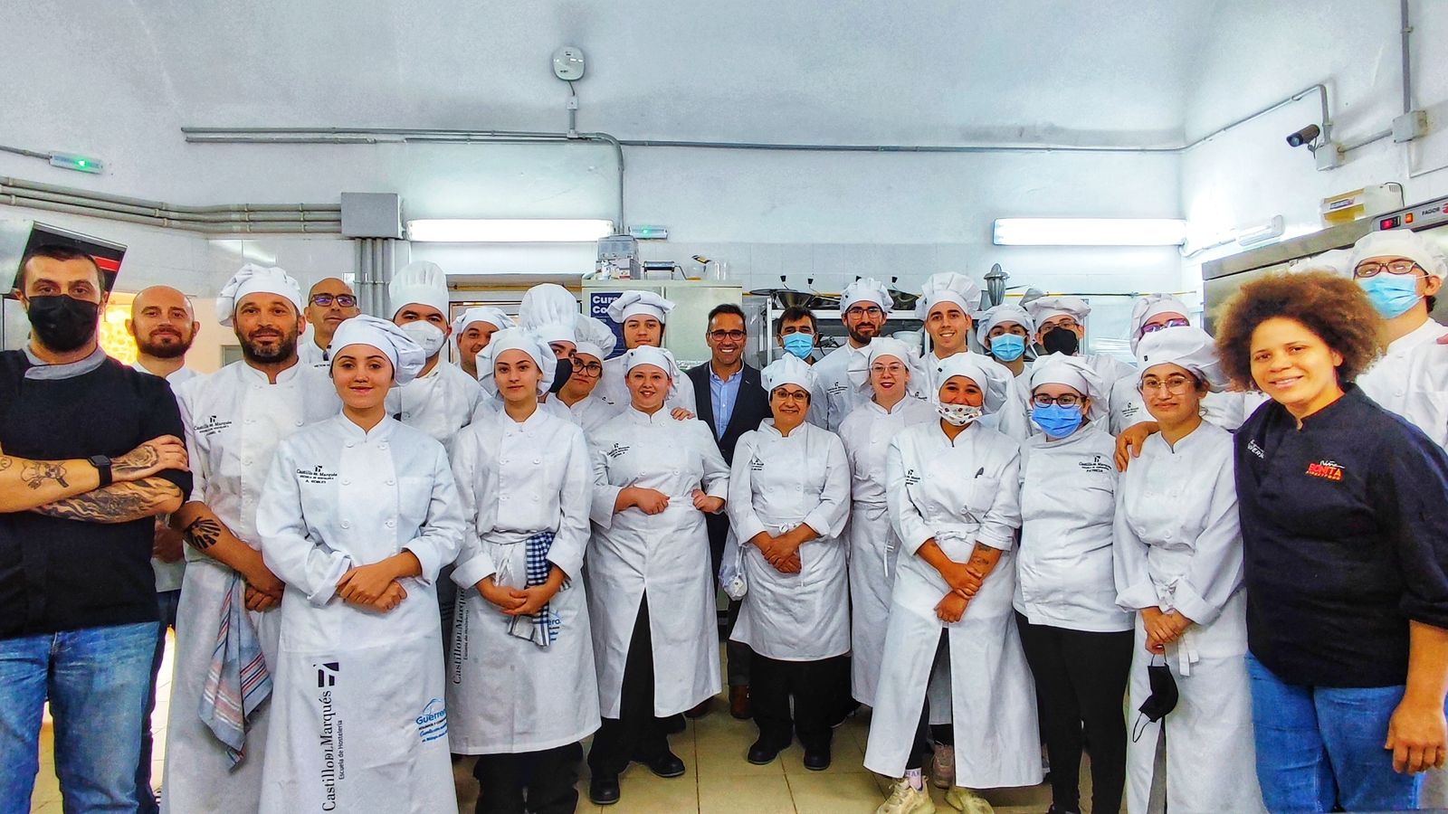 Los participantes en la jornada de formación del Boquerón Victoriano.