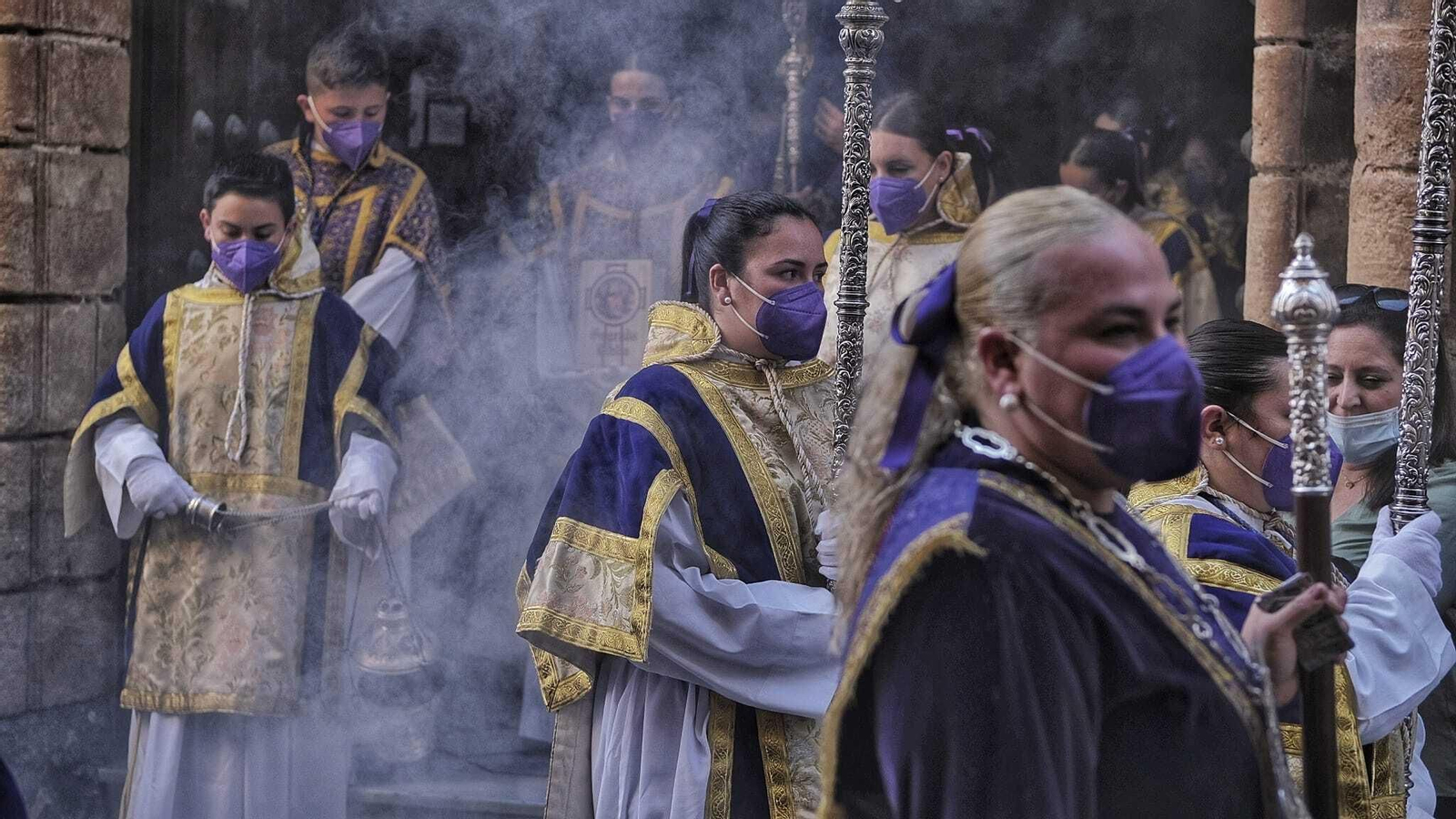 Las imágenes de la cofradía de Afligidos