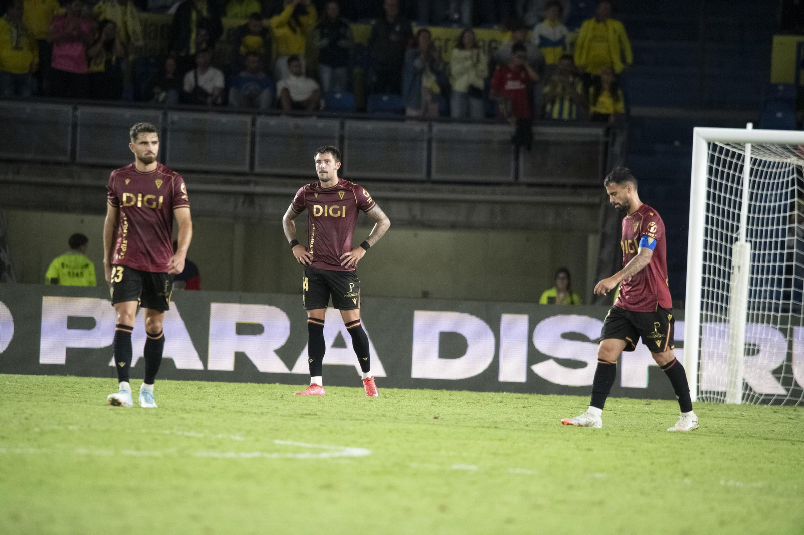 Las imágenes del Las Palmas-Cádiz CF