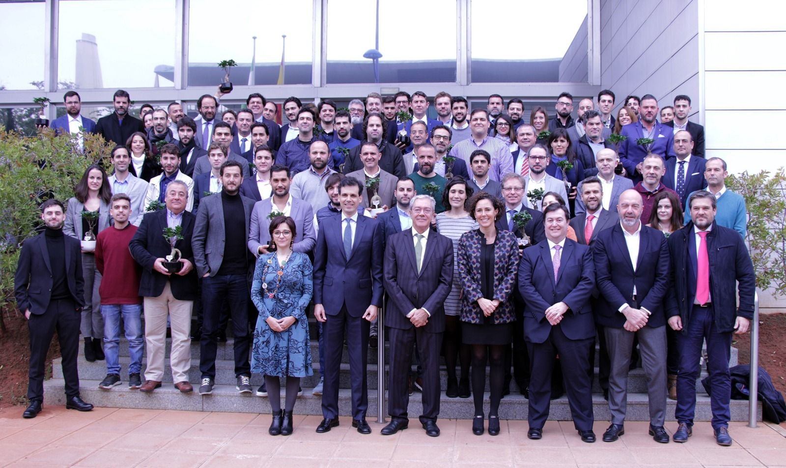 Foto de familia de los participantes en la séptima edición
