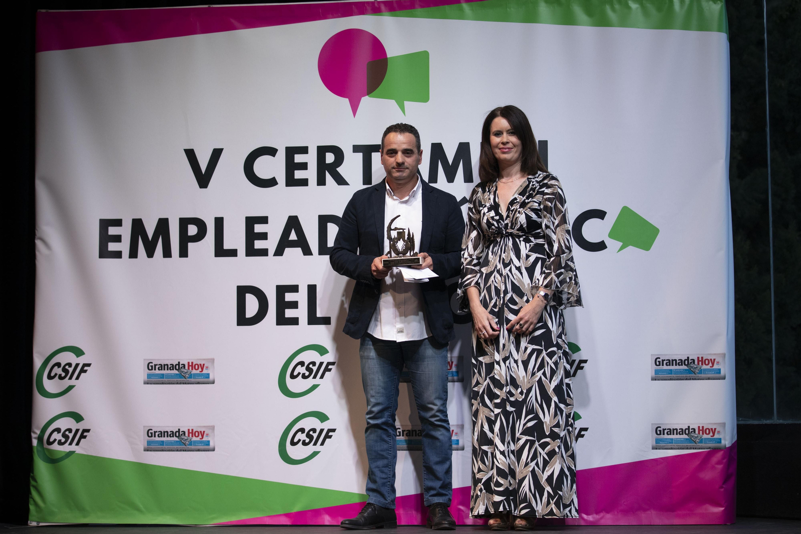 El V Certamen del Empleado Público del año en Granada, en imágenes