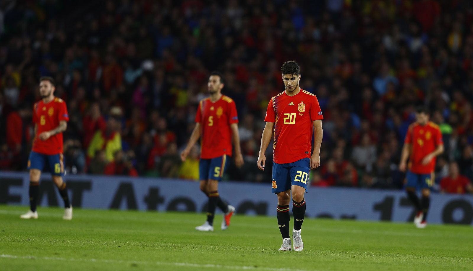 Las imágenes del España-Inglaterra