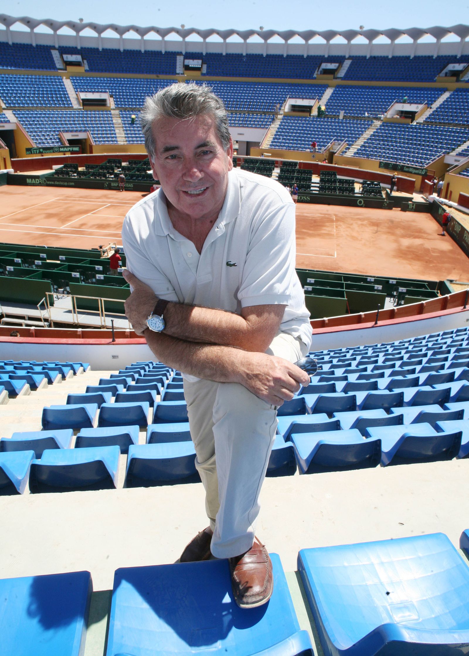 Las fotos de la vida de Manolo Santana