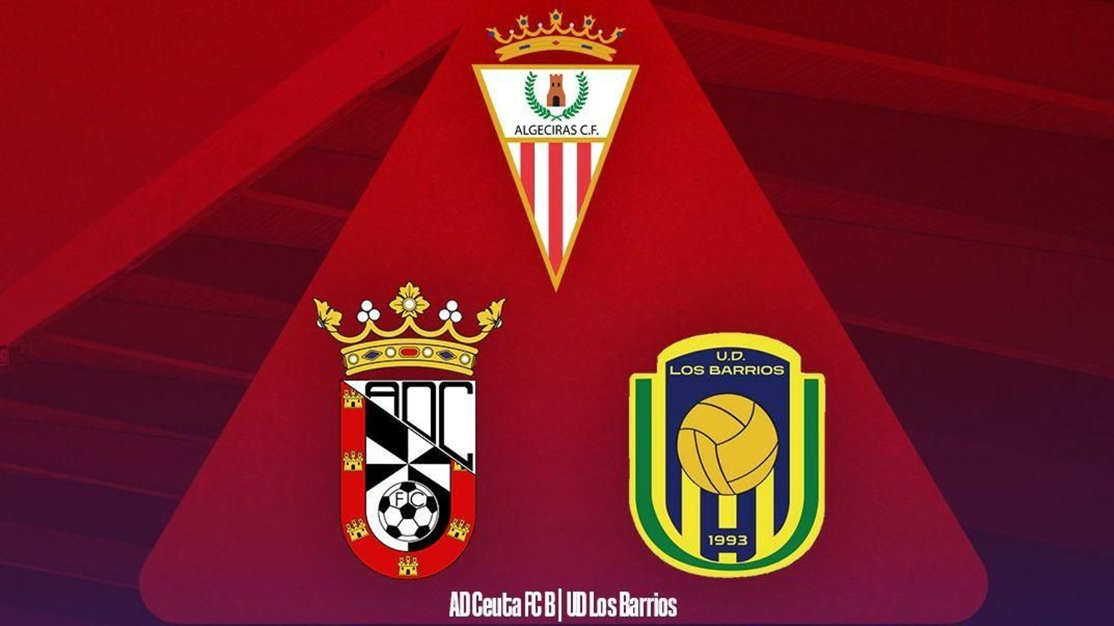 Cartel del triuangular en Los Barrios. Cartel del triuangular en Los Barrios.