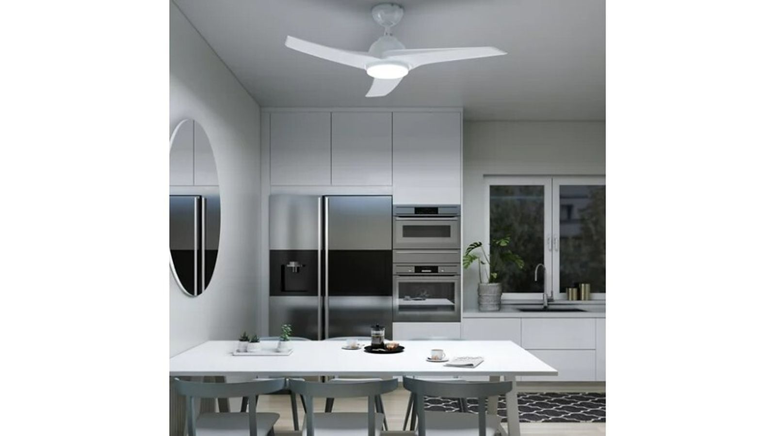 Ventilador de techo con luz INSPIRE Aruba