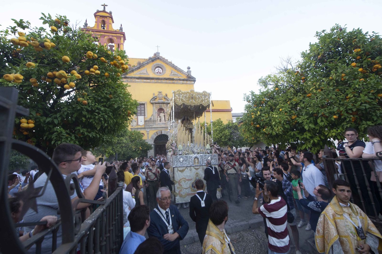 Procesión de la Virgen del Carmen, en julio de 2019.