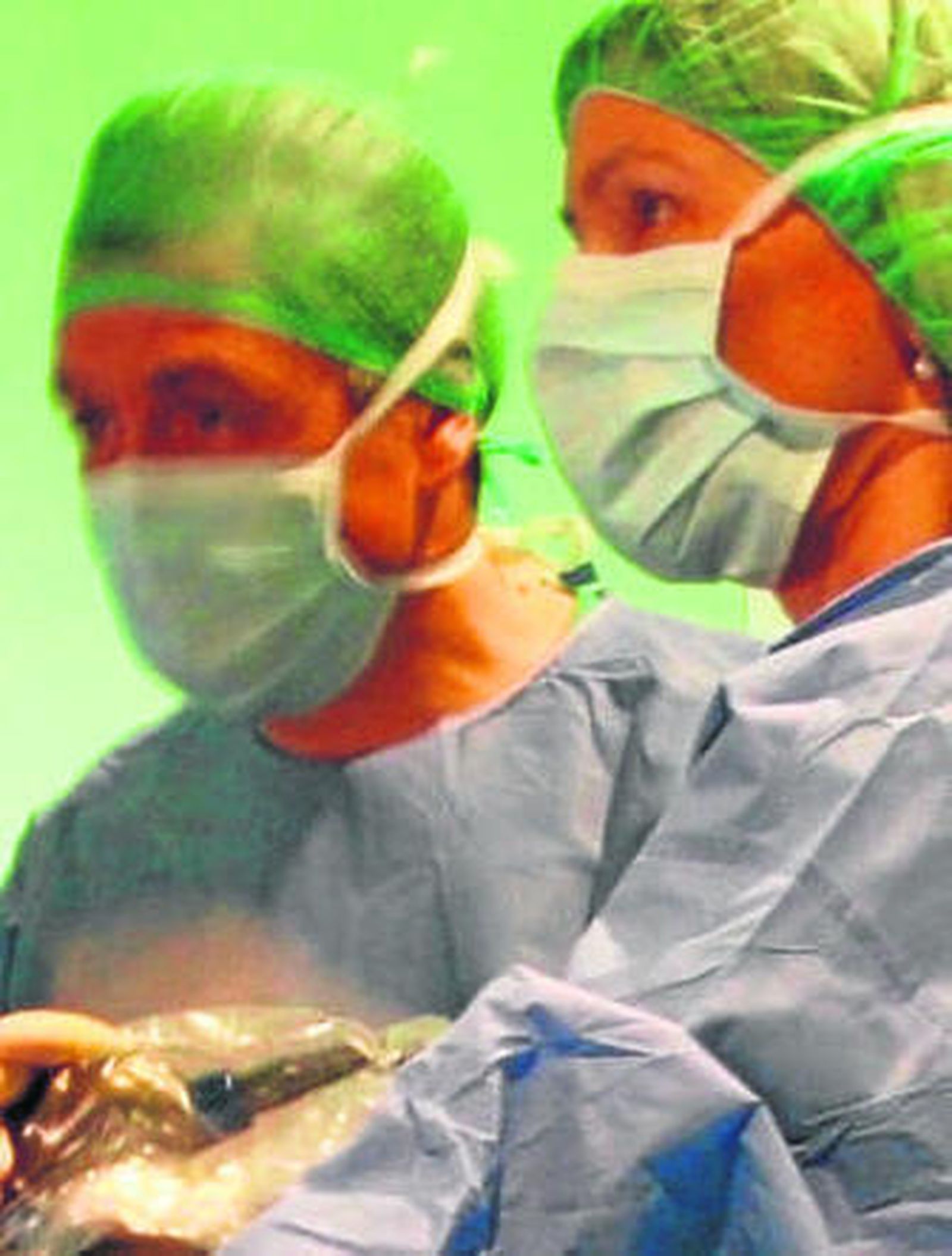 Intervención quirúrgica.