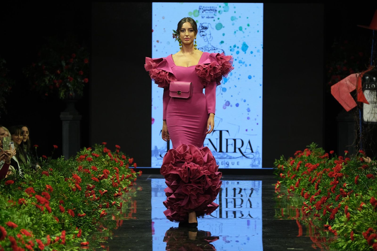 Desfile de Rafael Leveque en la Pasarela Flamenca Jerez Tío Pepe 2023