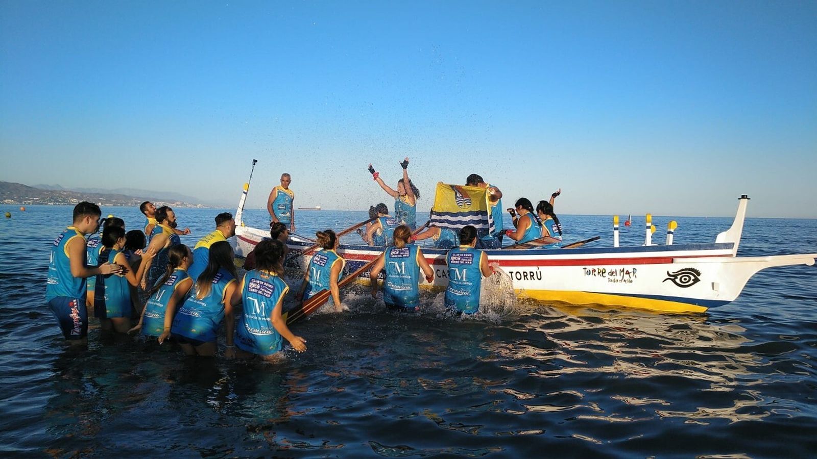 La embarcación de Torre del Mar.