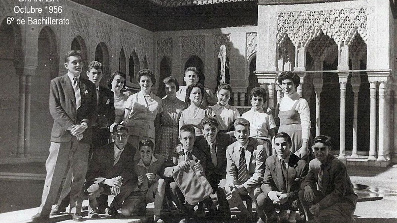 Granada 1956, 6º de Bachillerato.