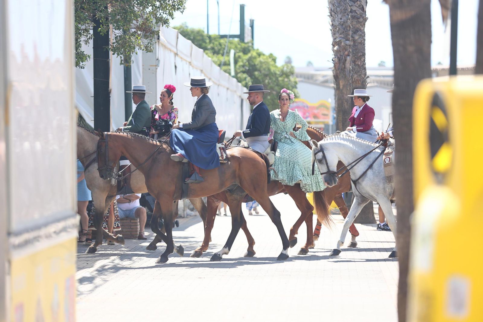 La Feria de Málaga en el Real, en fotos
