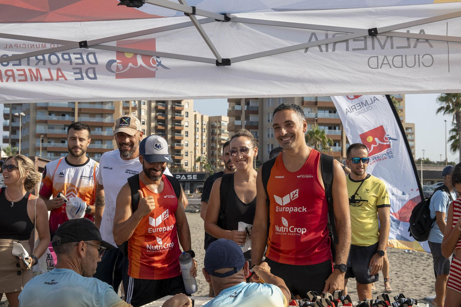 Travesía a nado Carlos Tejada de Almería