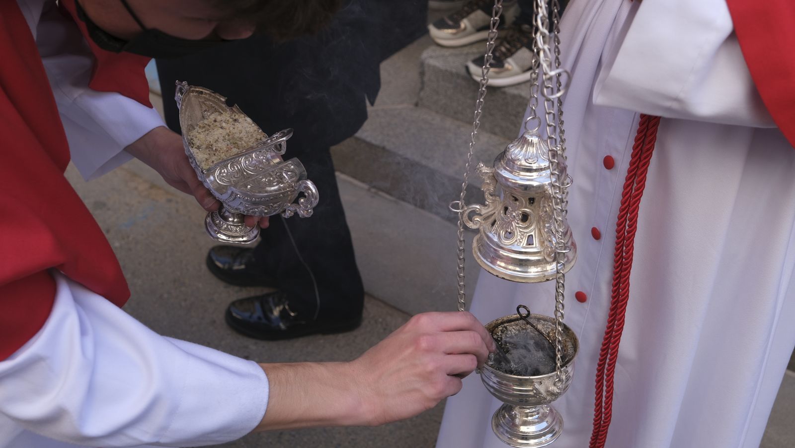 Fotogalería de la procesión de La Borriquita en Almería. Semana Santa 2022.