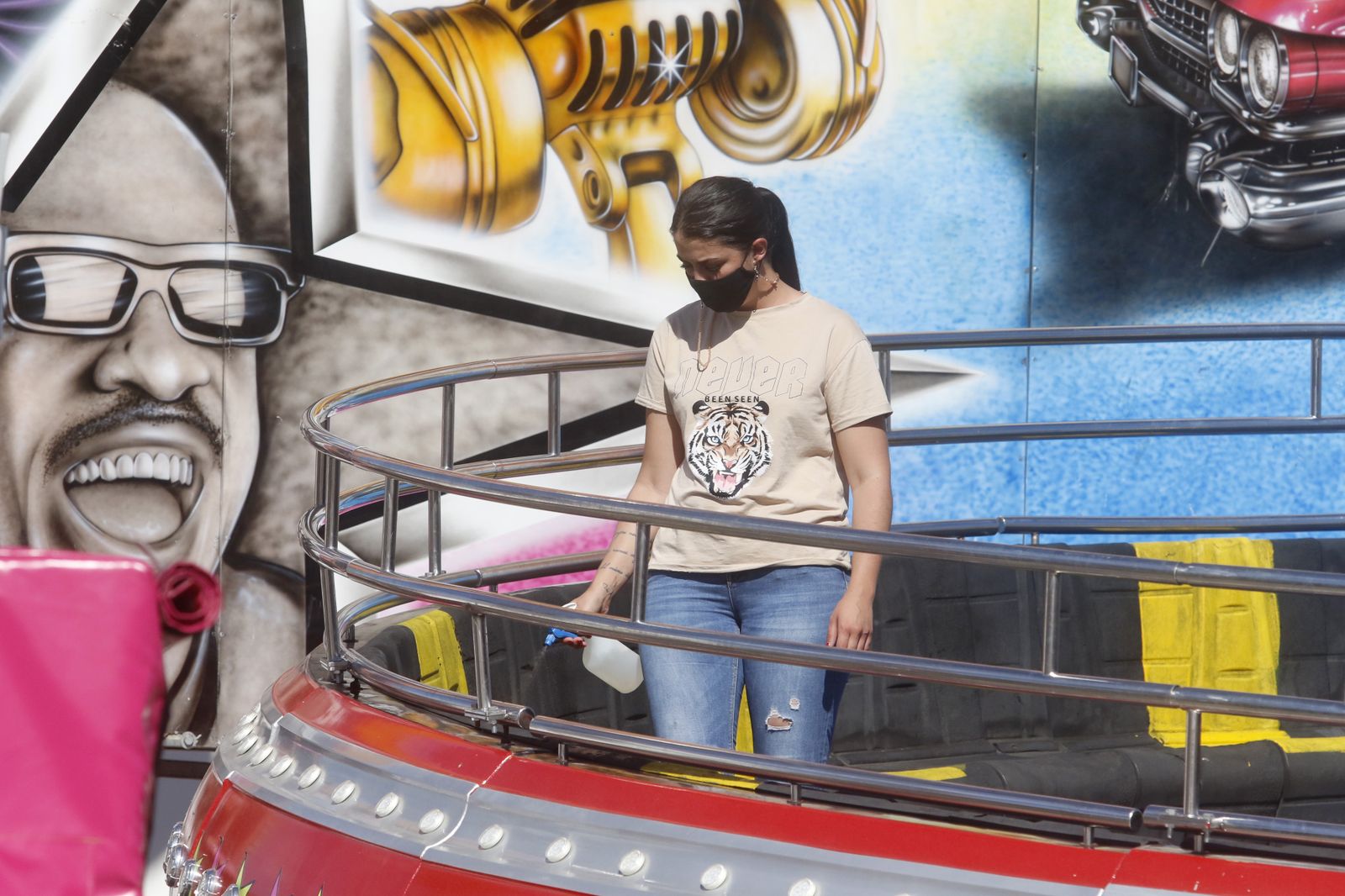 Las imágenes de un sábado de 'Feria' especial en El Arenal