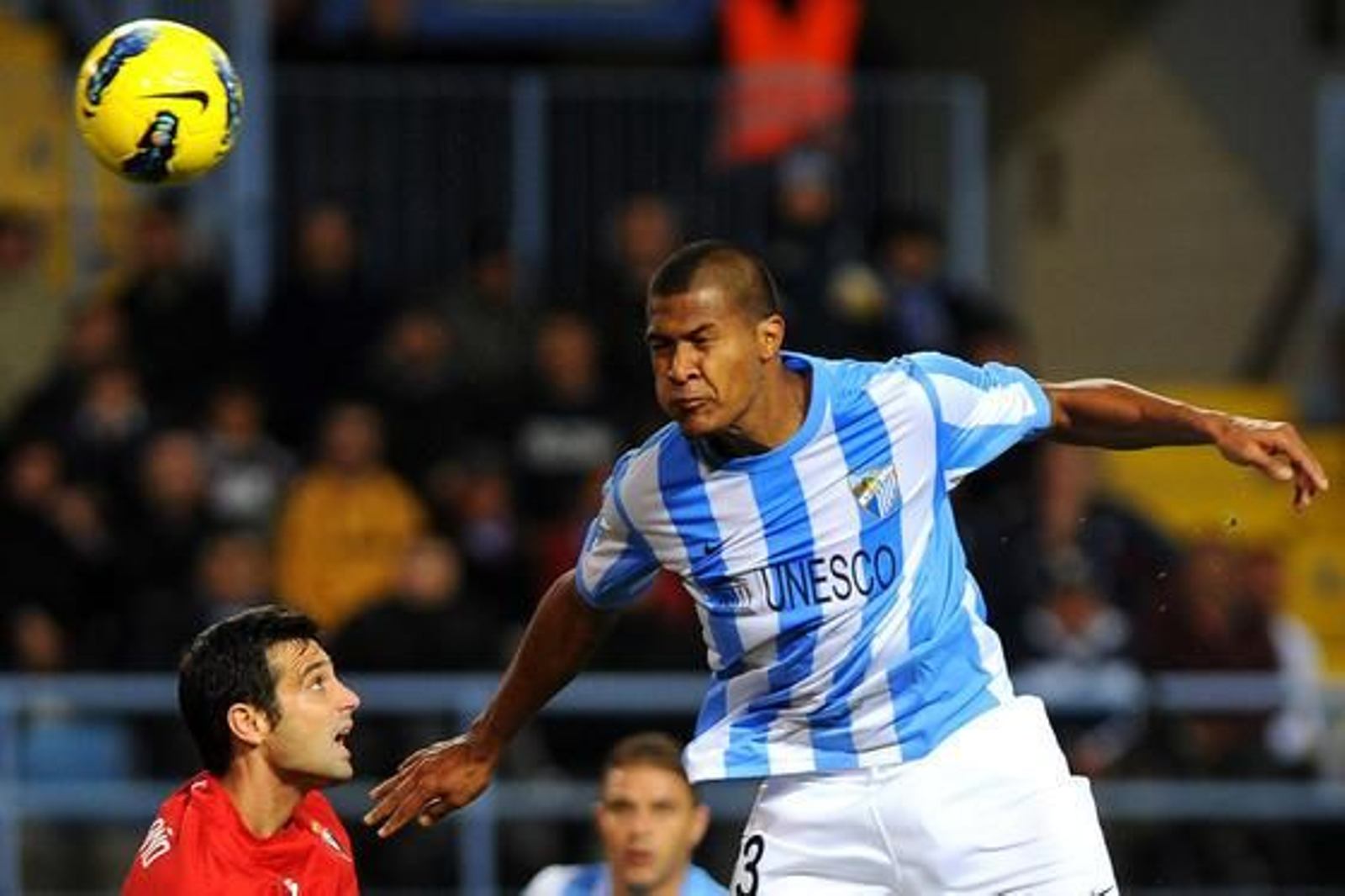 El gol de Juanmi puso las tablas a un partido donde el Málaga lo hizo y deshizo todo. 

Foto: AFP