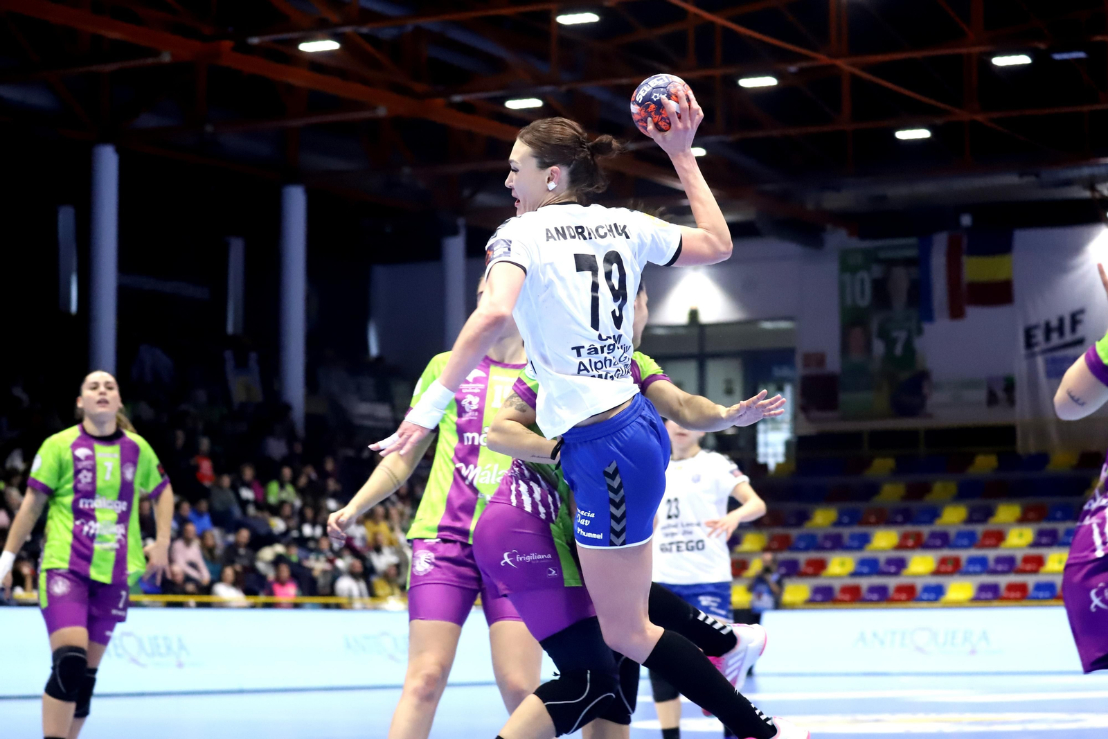 El Costa del Sol Málaga - Targu Jiu de la EHF European League, en fotos