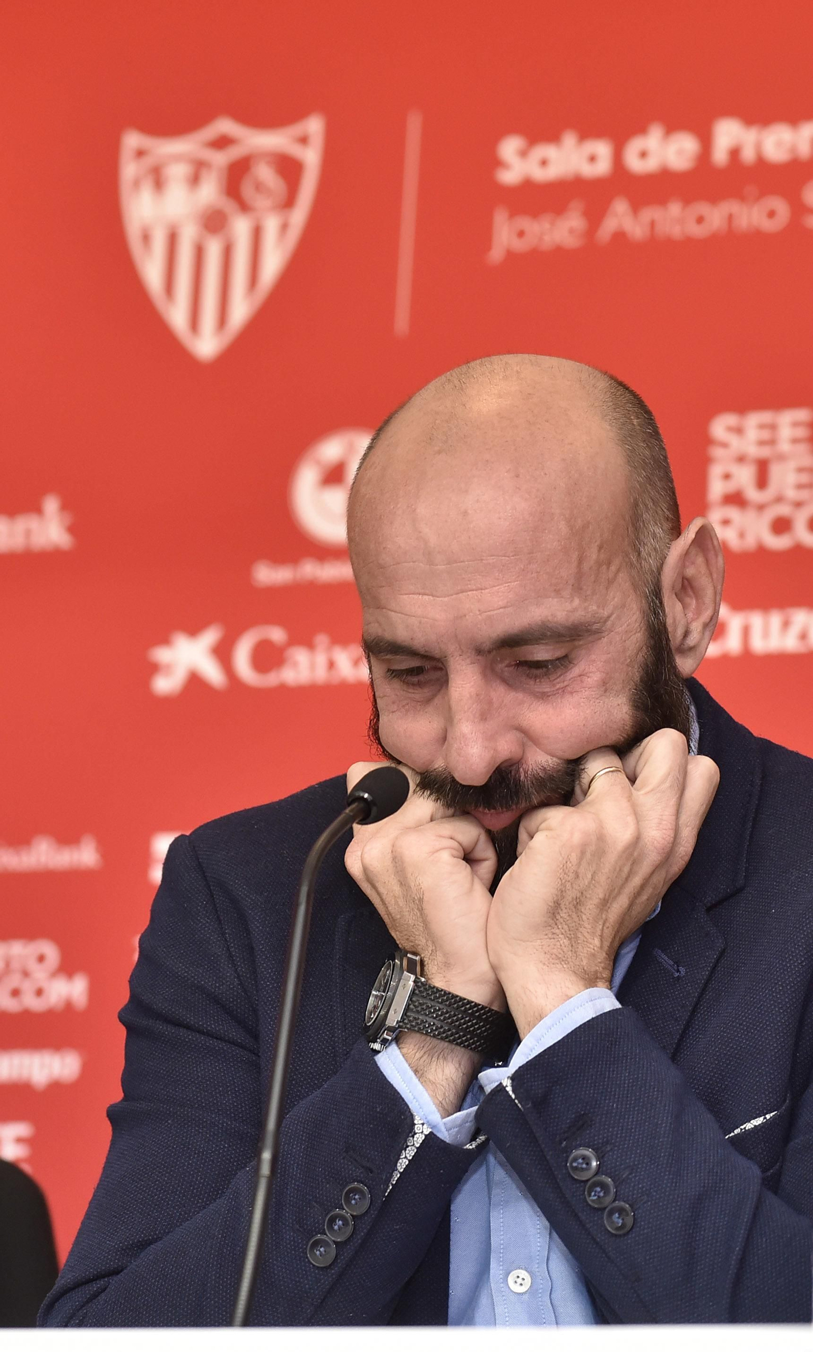 La despedida de Monchi, en imágenes
