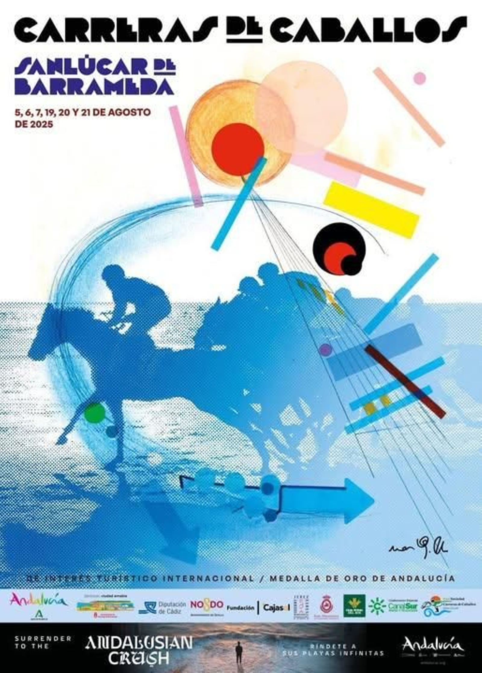 Segundo Ciclo de las Carreras de Caballos de Sanlúcar 2025.