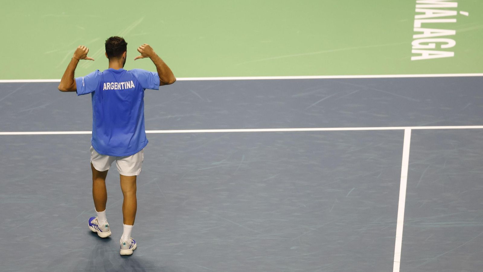 Copa Davis: Francisco Cerundolo pasa por encima de Musetti y Argentina domina 1-0 a Italia